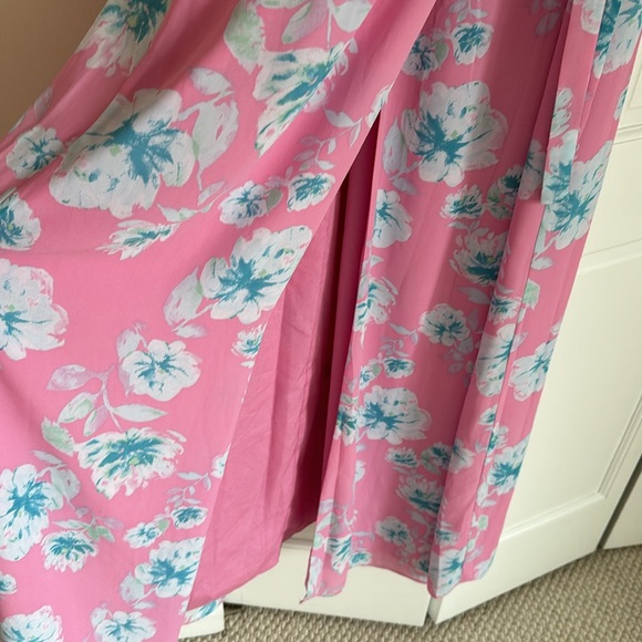 WAYF The Angelina Floral Wrap Gown - Picture 7 of 12